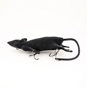 Мышь "Rat King" Крысиный Король, серый (35гр/120мм)