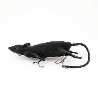 Мышь "Rat King" Крысиный Король, серый (35гр/120мм)