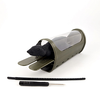 Мышь "Rat King" Крысиный Король, черный (57гр/140мм)