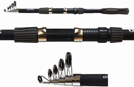 Удилище телескоп. Okuma King 3,0м (60-140 гр)