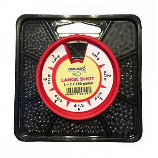 Cralusso 3026-L Набор грузил 150 гр 7 размеров 1/2/3/4/5/6/7