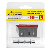 Ножи для ледобура Тонар ЛР-100L левое вращение NLT-100L.SL