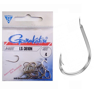 Крючки Gamakatsu LS-3610N №06 (25 шт)