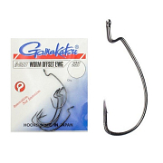 Офсетный крючок Gamakatsu Worm Offset EWG NS  4, 6шт
