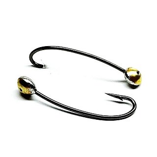 Мормышка паяная KH9290 #10 BN чешуйка латунь