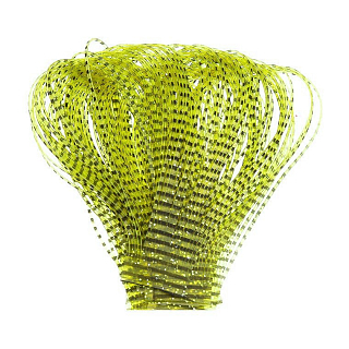 WAPSI Силиконовые ножки Nymph Sili Legs YELLOW BARRED