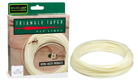 ROYAL WULFF Шнур нахлыстовый J-3 Triangle Taper Floating Ivory TTF #7