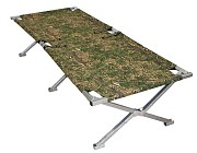 Раскладушка Сибтермо в чехле (65х185 см) алюминий