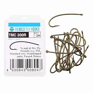 TIEMCO Крючки TMC200R # 8 (20 шт.)