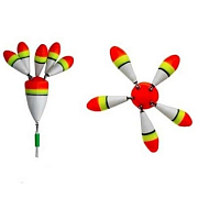 Поплавок зимний "Цветок" ЯМАН 5 лепестков, бальса  2гр
