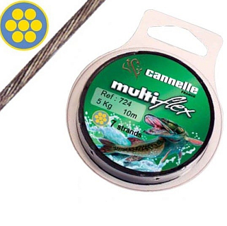 Поводочный материал  Multiflex  (структура 1х17)  10 м 3 кг (вяжется)