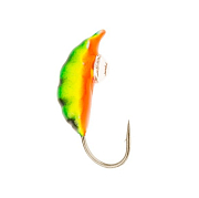 Мормышка W Spider Опарыш с ушком краш. 3,5 мм 0,71 гр. 176 с камнем