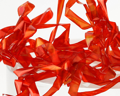 Sybai Материал для тела Magic Pearl Strips, 3mm, Red