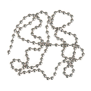 HARELINE Цепочки Bead Chain Eyes MEDIUM SILVER