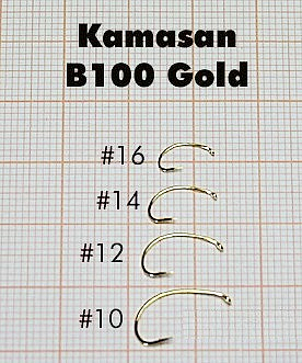 KAMASAN Крючки B100G #16 (1 шт)