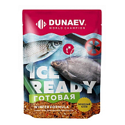 Зимняя прикормка увлажненная"DUNAEV ICE-READY" 0,5кг Мотыль