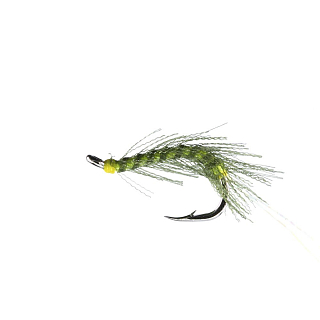 Мушка Омулевая Органза фосфор кр. №12 Дикая речка