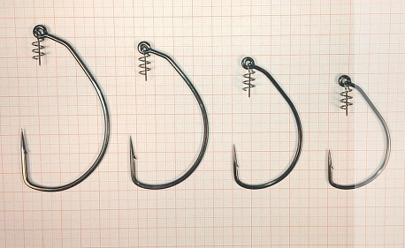 Крючок офсетный с креплением HITFISH CPS Offset #12/0 (2 шт\пач)