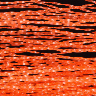 HEDRON Волокна синтетические крученые светящиеся Flashabou Glow-in-dark Accent ORANGE