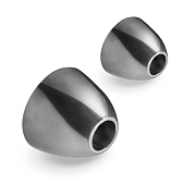 FLY-FISHING Латунные конусы (10 шт.) 6.0 мм 15/64" BLACK NICKEL