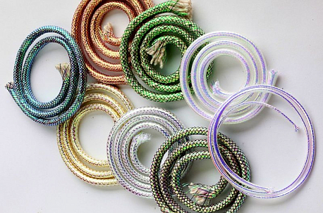 HEDRON Плетеные трубки Flashabou Minnow Body Small GOLDSTONE