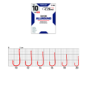 Крючки Cobra ALLROUND сер. CA120 разм.012 10шт.