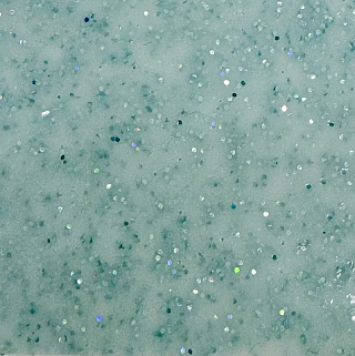 JPF Силикон светонакопительный Wakasagi Glow 5х5см, #41 светло-голубой с блестками