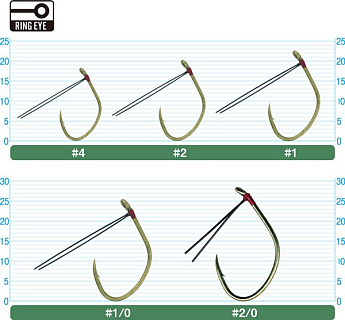 Одинарный крючок Owner 5172-02 Wacky B-79, "незацепляйка", 4шт