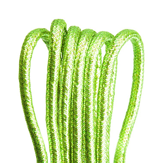 Wapsi Плетеные трубки MYLAR CORD LARGE FL. CHARTREUSE