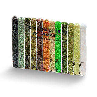 HENDS Набор даббинга Spectra Dubbing 12 Dispenser dark SAB-02