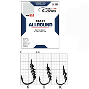 Крючки Cobra ALLROUND PASTEHOLDER сер. CA123 разм.008 10шт.
